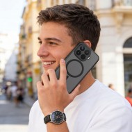 Твърд кейс с MagSafe пръстен за Xiaomi 17T от Tech-Protect MagMat - Matte Black