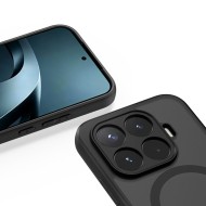 Твърд кейс с MagSafe пръстен за Xiaomi 17T Pro от Tech-Protect MagMat - Matte Black