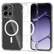 Хибриден кейс с MagSafe за OnePlus Nord 6 от Tech-Protect Flexair Hybrid - Clear