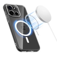 Хибриден кейс с MagSafe за OnePlus Nord 6 от Tech-Protect Flexair Hybrid - Clear