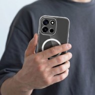 Хибриден кейс с MagSafe за OnePlus Nord 6 от Tech-Protect Flexair Hybrid - Clear