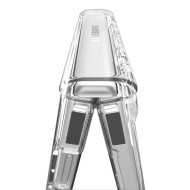 SPIGEN ULTRA HYBRID PRO MAGSAFE GALAXY Z FLIP 8 CLEAR/WHITE