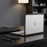 TECH-PROTECT VELAR MACBOOK AIR 13 M2-M5 2023-2026 BLACK/MATTE CLEAR