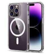 Удароустойчив кейс с MagSafe за iPhone 14 Pro от ESR CH Halolock - Прозрачен