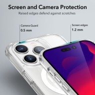 Удароустойчив кейс с MagSafe за iPhone 14 Pro от ESR CH Halolock - Прозрачен