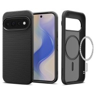Удароустойчив кейс с MagSafe за Google Pixel 11 Pro от Spigen Liquid Air - Matte Black