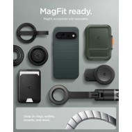 Удароустойчив кейс с MagSafe за Google Pixel 11 Pro от Spigen Liquid Air - Abyss Green