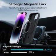 Удароустойчив кейс с MagSafe за iPhone 14 Pro Max от ESR CH Halolock - Черен