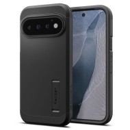 Удароустойчив, твърд кейс с MagSafe за Google Pixel 11 Pro от Spigen Tough Armor Mag - Black