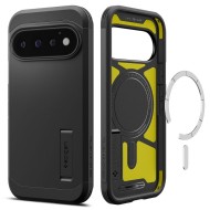 Удароустойчив, твърд кейс с MagSafe за Google Pixel 11 Pro от Spigen Tough Armor Mag - Black