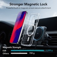 Удароустойчив кейс с MagSafe за iPhone 14 Pro Max от ESR CH Halolock - Прозрачен