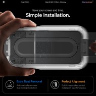SZKŁO PRYWATYZUJĄCE SPIGEN GLAS.TR EZ FIT PRO AC 2-PACK GOOGLE PIXEL 9 / 9 PRO / 10 PRO / 11 PRO PRIVACY