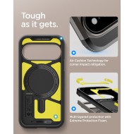 Удароустойчив, твърд кейс с MagSafe за Google Pixel 11 Pro XL от Spigen Tough Armor Mag - Gunmetal