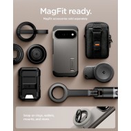 Удароустойчив, твърд кейс с MagSafe за Google Pixel 11 Pro XL от Spigen Tough Armor Mag - Gunmetal