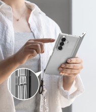 Удароустойчив твърд кейс за Samsung Galaxy Z Fold 8 Ultra от Ringke Fusion - Clear