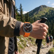 Силиконова каишка за Samsung Galaxy Watch Ultra 1 / 2 / 2024-2026 (47mm) от Tech-Protect IconBand Pro - Orange