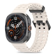 Силиконова каишка за Samsung Galaxy Watch Ultra 1 / 2 / 2024-2026 (47mm) от Tech-Protect IconBand Pro - Starlight
