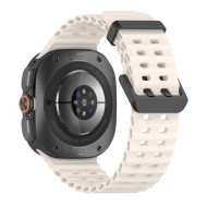 Силиконова каишка за Samsung Galaxy Watch Ultra 1 / 2 / 2024-2026 (47mm) от Tech-Protect IconBand Pro - Starlight