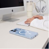Силиконов кейс с MagSafe за iPhone 17 Pro / 18 Pro от Tech-Protect FlexAir - Glitter