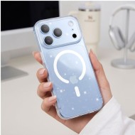 Силиконов кейс с MagSafe за iPhone 17 Pro Max / 18 Pro Max от Tech-Protect FlexAir - Glitter