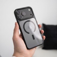 Твърд кейс с MagSafe пръстен за IPhone 17 Pro / 18 Pro от Tech-Protect MagMat  - BLACK