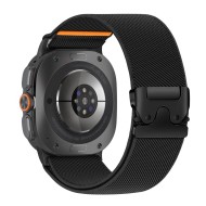Найлонова каишка за Samsung Galaxy Watch Ultra 1 / 2 2024-2026 (47mm) от Tech Protect Nylon Claps - Black