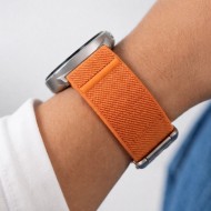 Найлонова каишка за Samsung Galaxy Watch Ultra 1 / 2 2024-2026 (47mm) от Tech Protect Nylon Claps - Orange