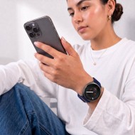 Найлонова каишка за Samsung Galaxy Watch Ultra 1 / 2 2024-2026 (47mm) от Tech Protect Nylon Claps - Navy Blue