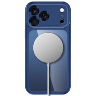 TECH-PROTECT MAGPEAK MAGSAFE CC IPHONE 17 PRO MAX / 18 PRO MAX DEEP BLUE/CLEAR