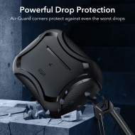 360 градусов калъф с MagSafe за Apple Airpods Pro 1 / 2 от ESR Cyber Halolock - Черен