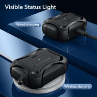 360 градусов калъф с MagSafe за Apple Airpods Pro 1 / 2 от ESR Cyber Halolock - Черен