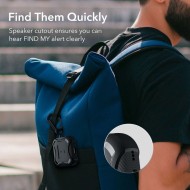 360 градусов калъф с MagSafe за Apple Airpods Pro 1 / 2 от ESR Cyber Halolock - Черен