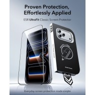 SZKŁO HARTOWANE ESR ULTRAFIT CLASSIC TEMPERED GLASS 2-PACK IPHONE 17 PRO / 18 PRO BLACK