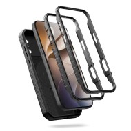 360 градусов калъф за iPhone 17 Pro Max / 18 Pro Max от Tech-Protect Kevlar Magsafe 2-SET - Black