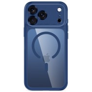 TECH-PROTECT MAGPEAK MAGSAFE CC IPHONE 17 PRO / 18 PRO DEEP BLUE/CLEAR