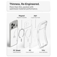 SPIGEN ULTRA HYBRID MAGSAFE IPHONE 17 PRO MAX / 18 PRO MAX CLEAR/WHITE