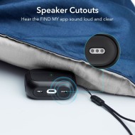 360 градусов калъф за слушалки с MagSafe за Apple Airpods Pro 1 / 2 от ESR Orbit Halolock - Черен