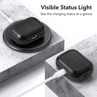 360 градусов калъф за слушалки с MagSafe за Apple Airpods Pro 1 / 2 от ESR Orbit Halolock - Черен