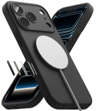 RINGKE SILICONE MAGNETIC MAGSAFE IPHONE 18 PRO BLACK