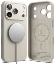 RINGKE SILICONE MAGNETIC MAGSAFE IPHONE 18 PRO STONE