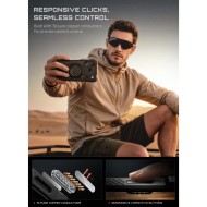 Удароустойчив кейс с MagSafe и стойка за Iphone 17 Pro Mаx / 18 Pro Max от Supcase UB Grip Mag - Black