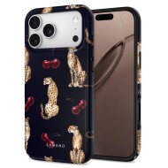 Твърд калъф с MagSafe пръстен за iPhone 17 Pro / 18 Pro от Tech-Protect Lamano - Midnight Cherry