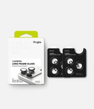 OSŁONA APARATU RINGKE CAMERA FRAME PROTECTOR 2-PACK IPHONE 18 PRO / PRO MAX BLACK