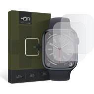 2 броя фолио за дисплей на Apple Watch 4/5/6/7/8/9/SE (40/41 mm) от Hofi Hydroflex Pro+ - Прозрачен