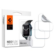 3x Защитно фолио за Apple Watch 4 / 5 / 6 / 7 / 8 / SE (40 / 41 MM) от Spigen Neo Flex - Прозрачни
