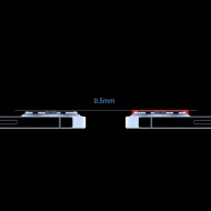 Алуминиев протектор за обектив на камерата на iPhone 13 / 13 Mini от Hofi Alucam Pro+ - Черен