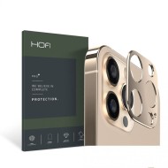 Алуминиев протектор за обектив на камерата на iPhone 13 Pro / 13 Pro Max от Hofi Alucam Pro+ - Златист