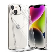 Тънък силиконов кейс за iPhone 14 Plus от Ringke Air - Прозрачен