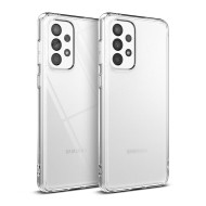 Удароустойчив твърд кейс за Samsung Galaxy A53 5G от Ringke Fusion - матово прозрачен