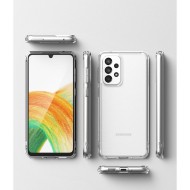 Удароустойчив твърд кейс за Samsung Galaxy A53 5G от Ringke Fusion - матово прозрачен